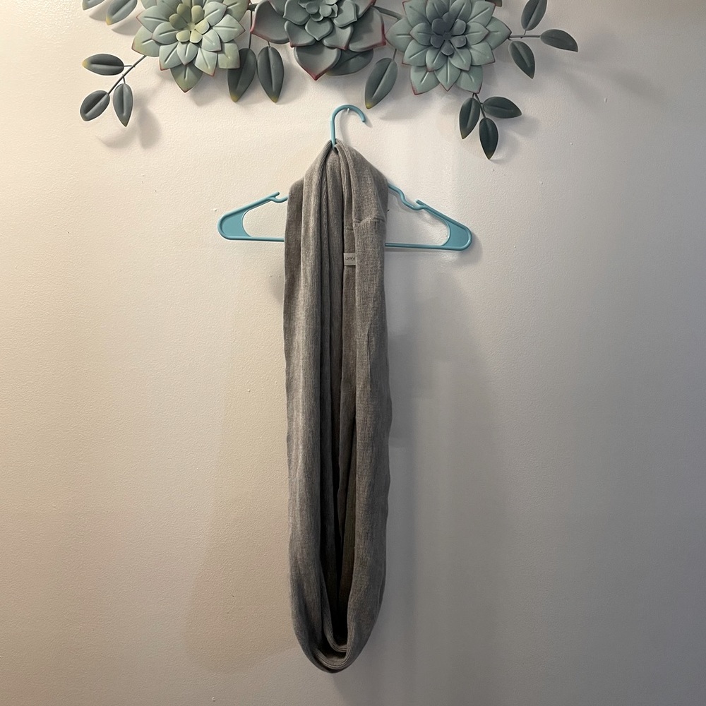 Gray Calvin Klein Infinity Hoop